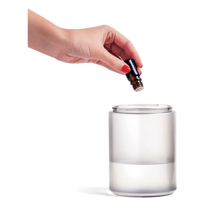 Lexon Diffuseur d'huiles essentielles et humidificateur Horizon | Gris anthracite