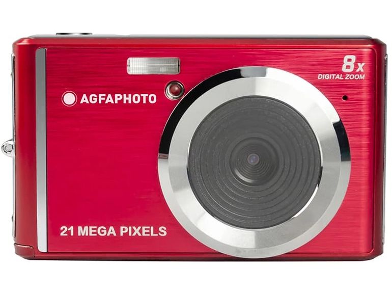 Agfa Fotokamera Realishot DC5200 Rot Der Klassiker für Fotoanfänger
