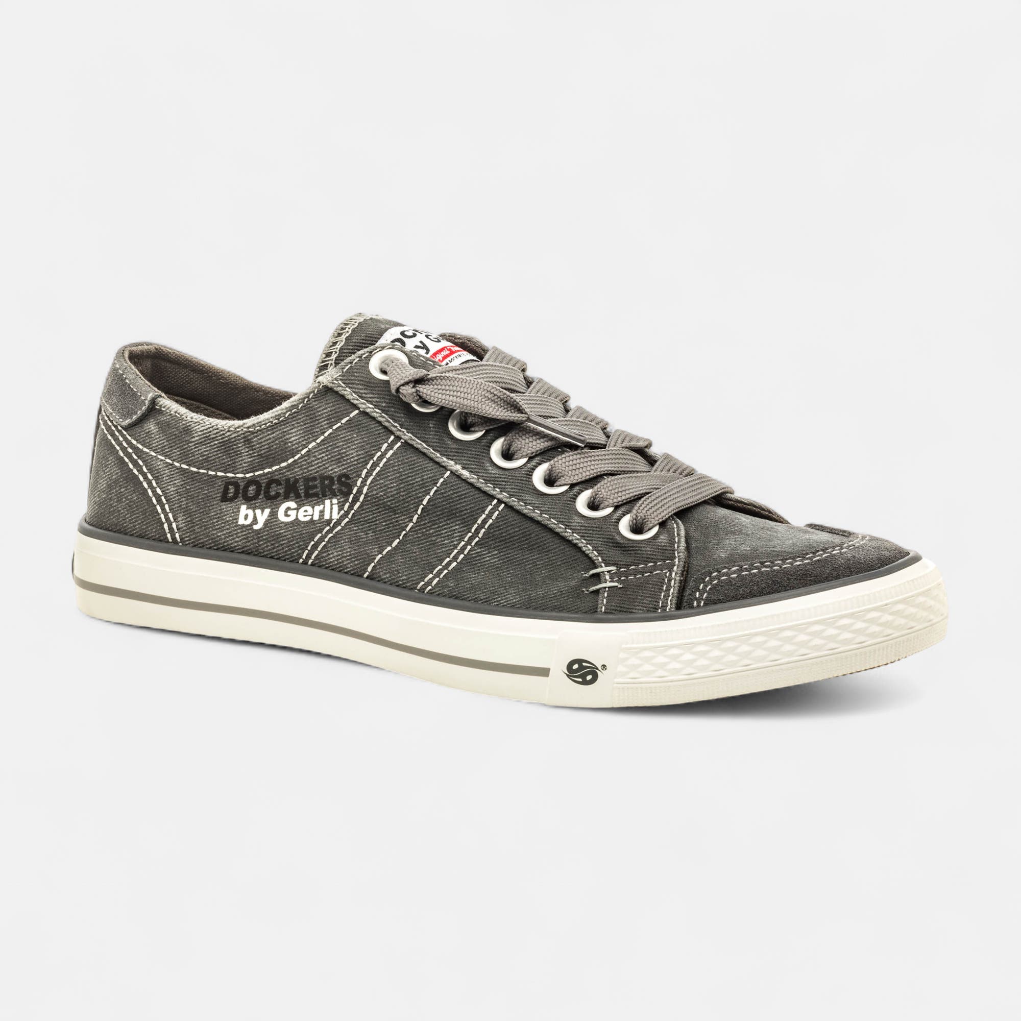 Baskets en toile Homme anthracite