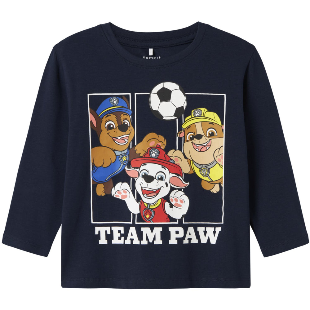 Køb Name It Navy Blazer Nmmjoll Paw Nreg Ls Top Noos Cplg