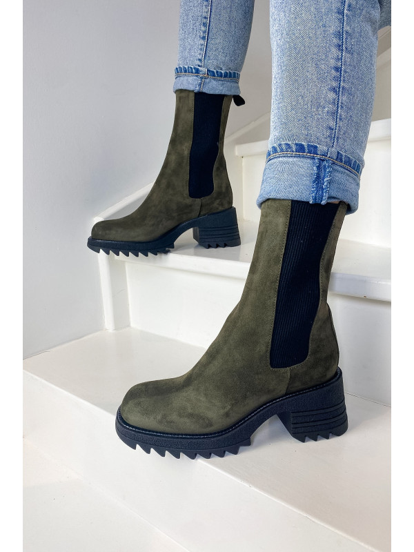 Semerdjian - Bottines MU547M3 Kaki