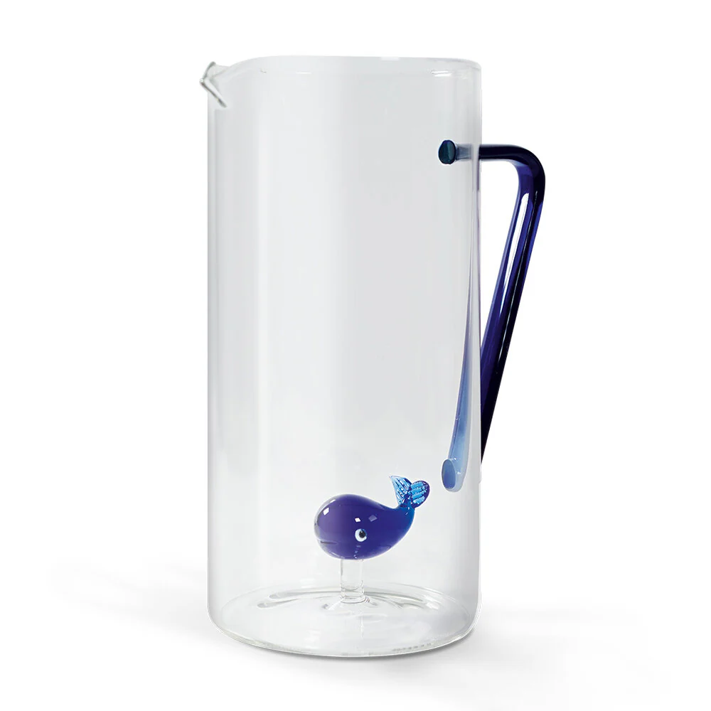 WD lifestyle  Borosilicate karaffel, whale - 1.2 L.