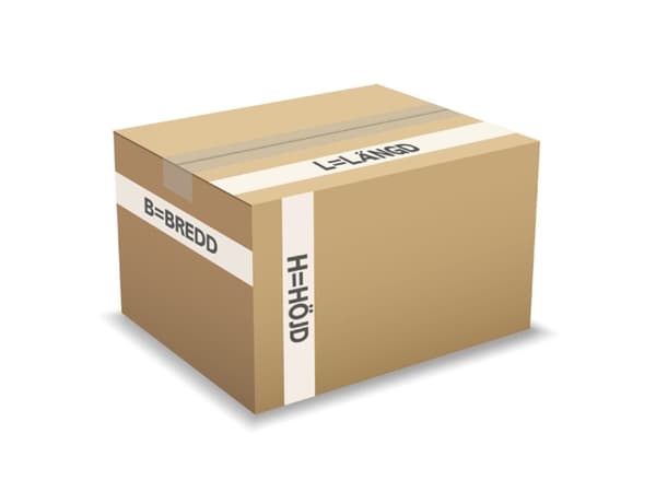 Bølgepapkasse Master'In 585x385x364mm 3222 db - 82L - 7mm - (15 stk.)