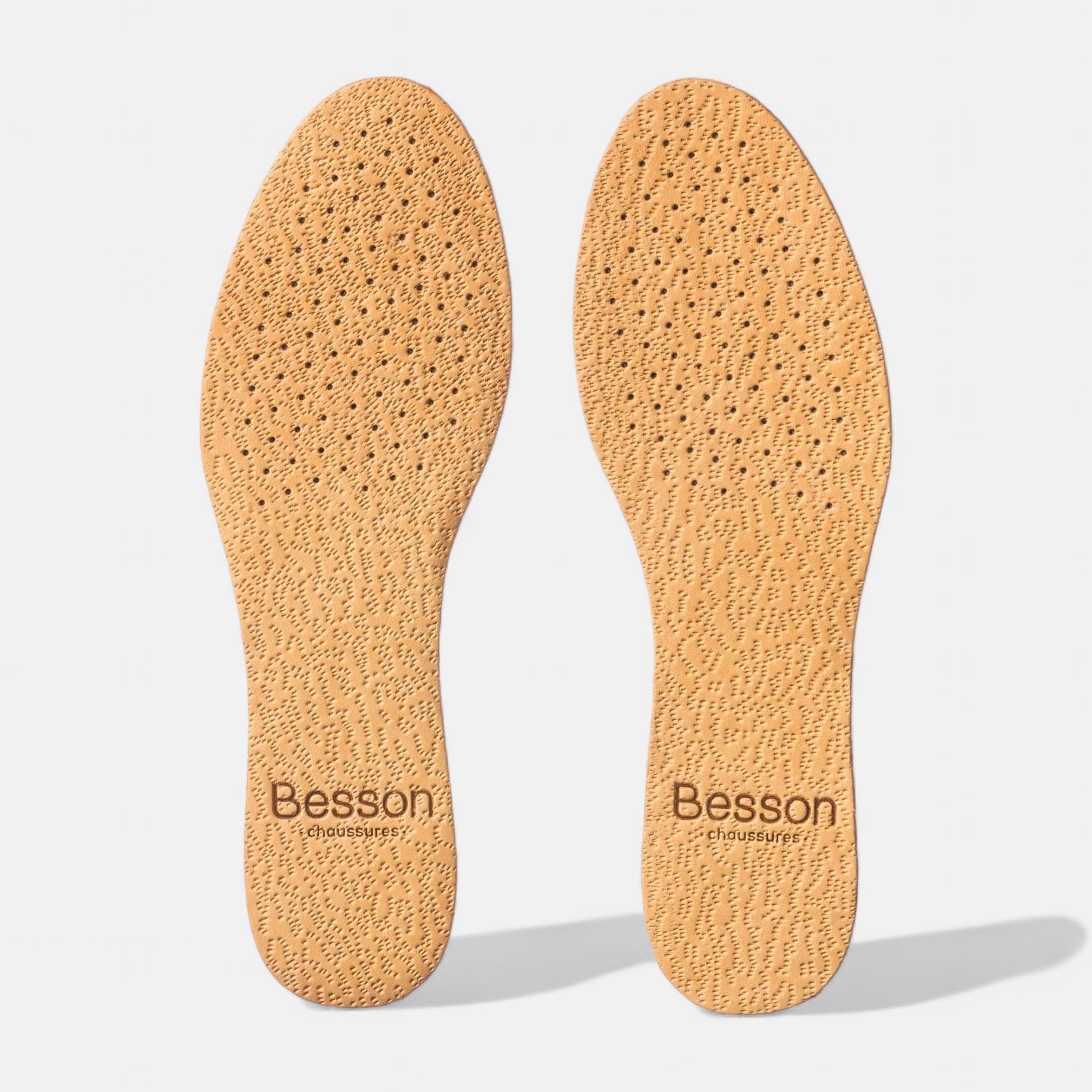 Semelles cuir charbon 35 36 sans coloris