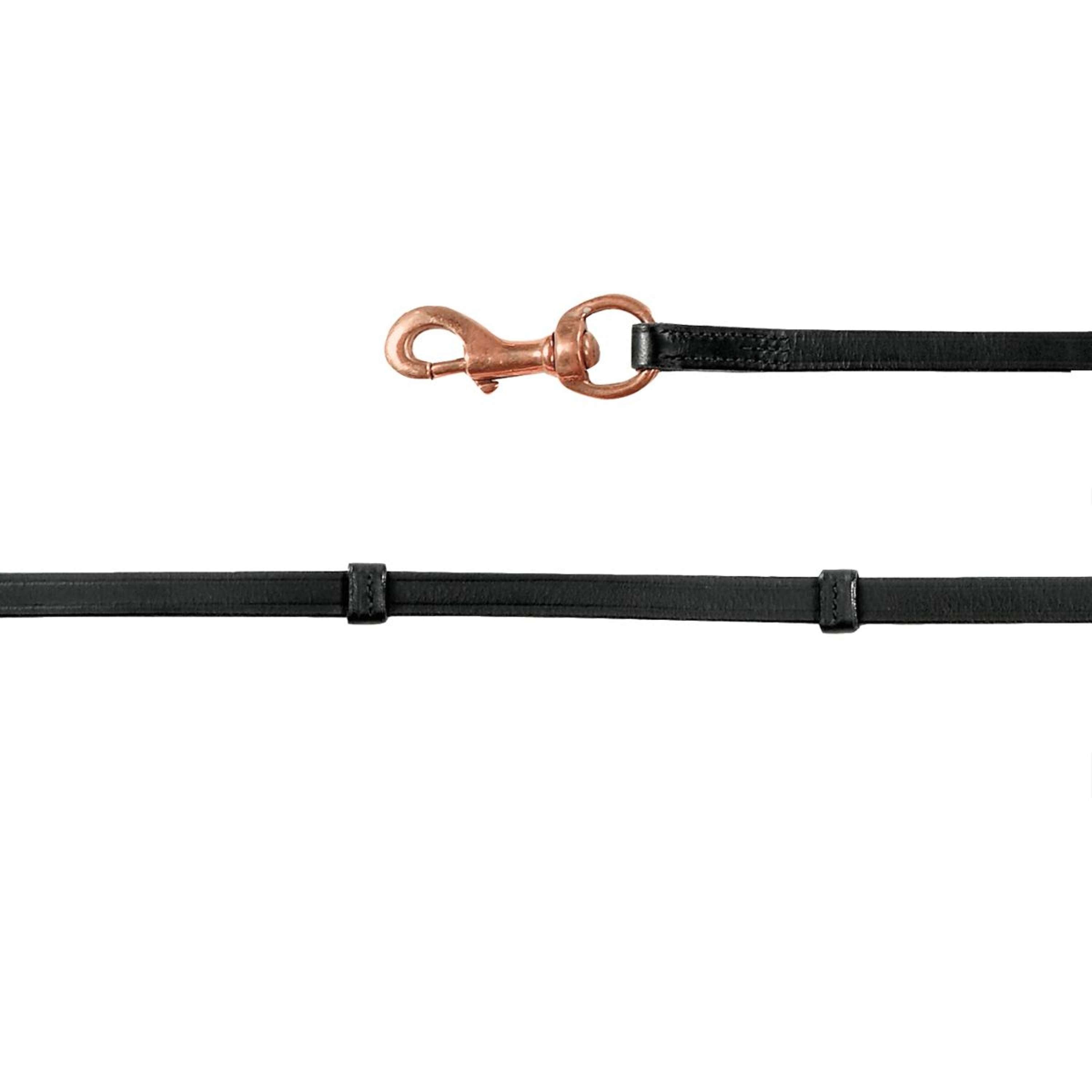 Waldhausen Ijslanderteugels Leder Zwart/Rosé