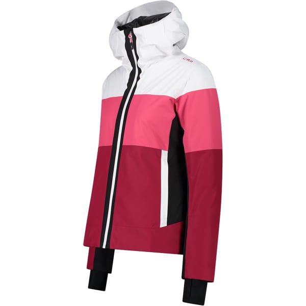 Veste de ski CMP WOMAN TWILL SKI JACKET FIX HOOD ANEMONE