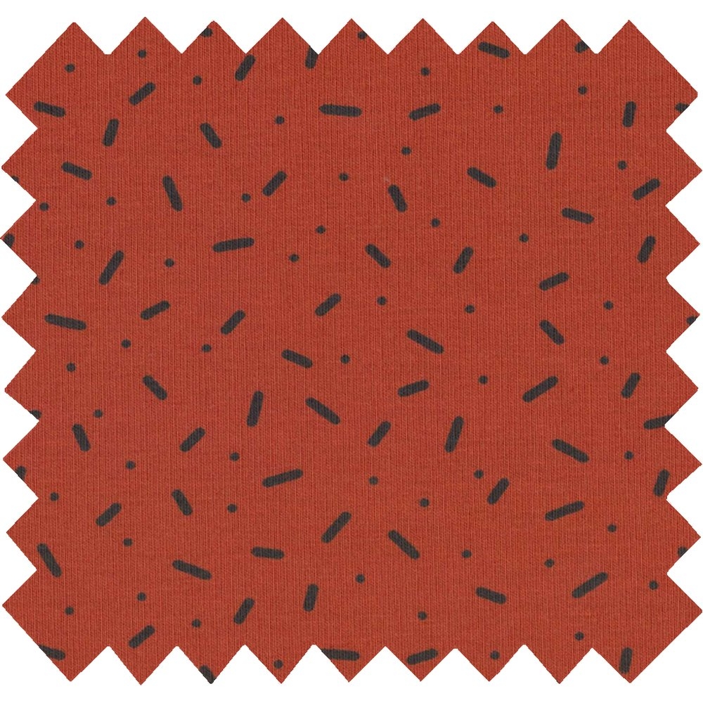 Tissu Jersey Paille Terra Cotta