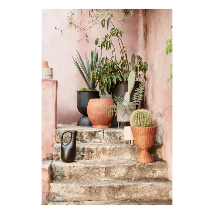 Ferm Living Porte-plante Agnes en rotin