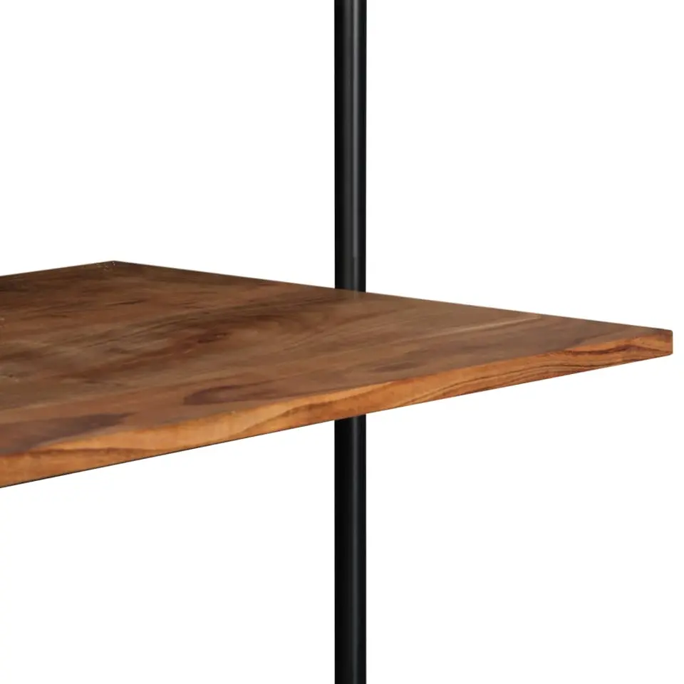 vidaXL - Wandbureau - Bruin - Hout