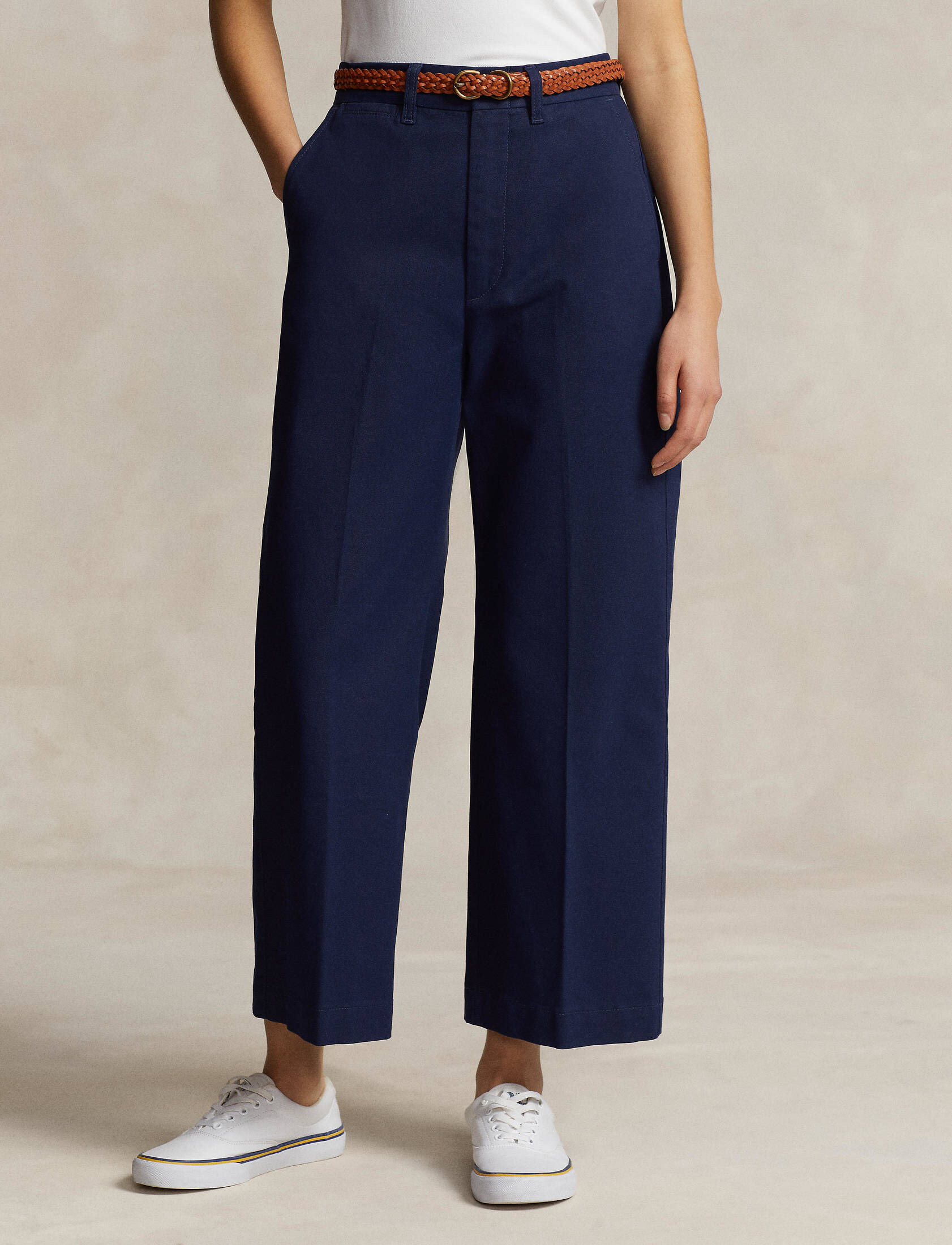 Polo Ralph Lauren| Damen Chinohose verkürzt