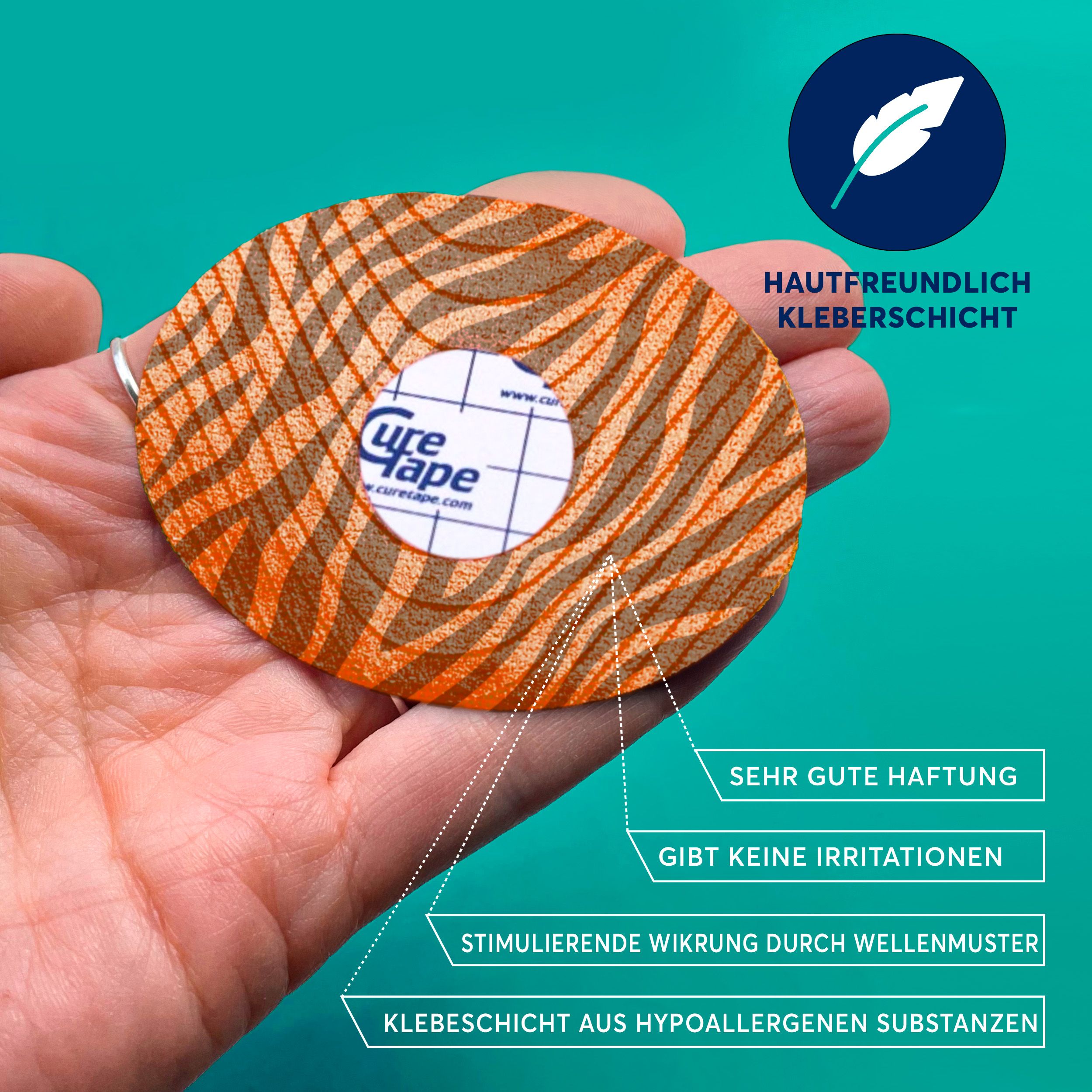 CureTape® - Freestyle libre und Dexcom Sensor Fixierpflaster