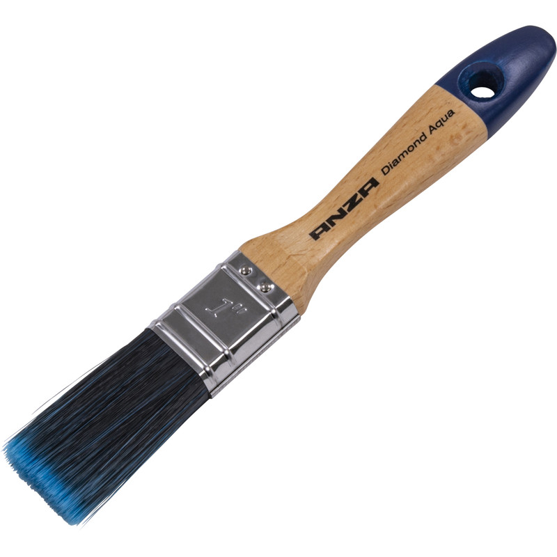 Anza Diamond Aqua platte kwast acryl 1,0