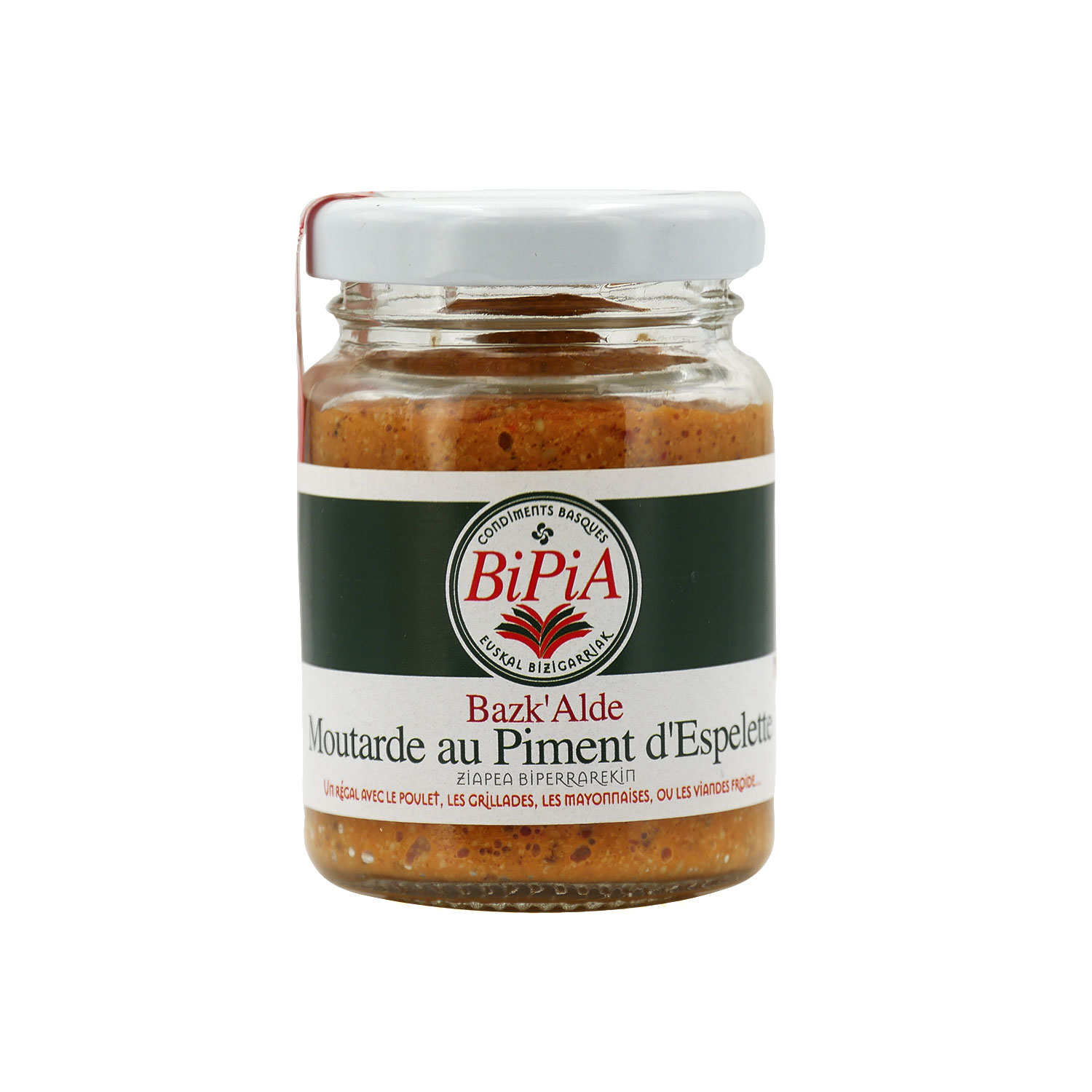 Bask Alde - moutarde au piment d'Espelette
