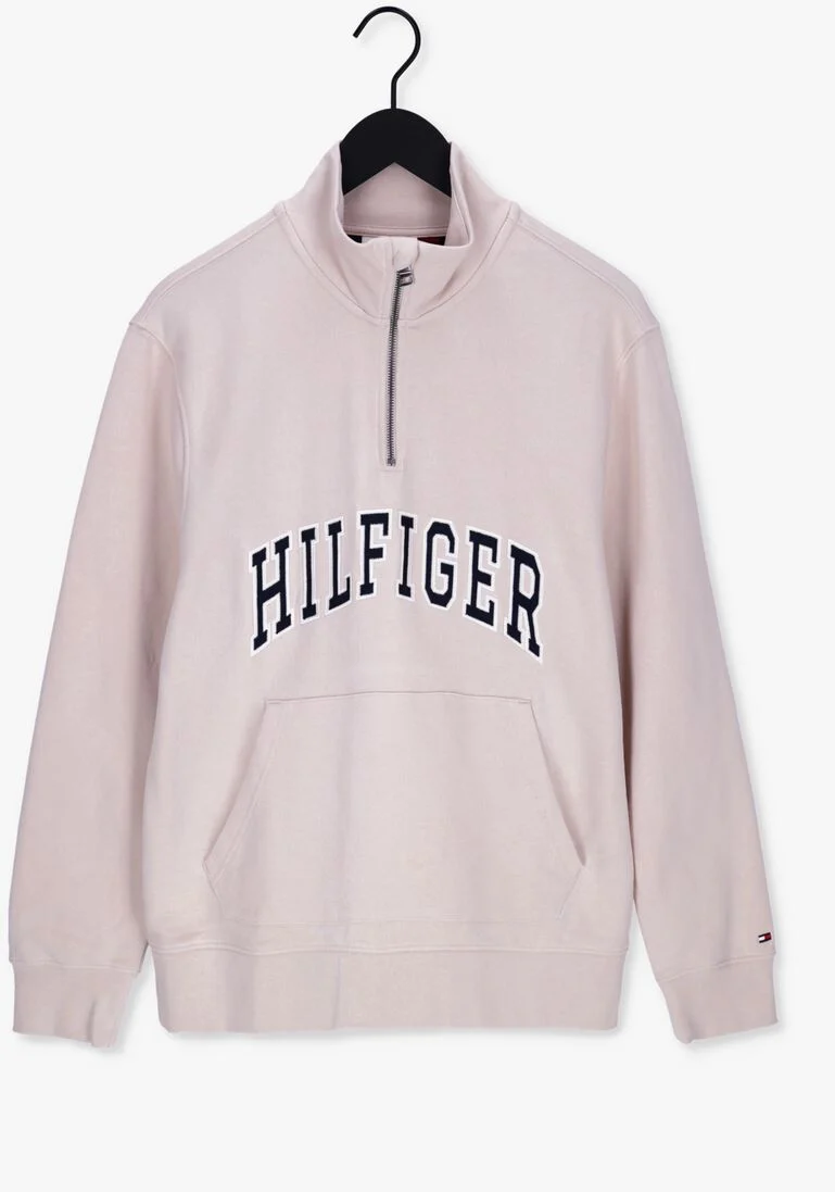TOMMY HILFIGER witte tommy hilfiger trui hilfiger arch casual mockneck