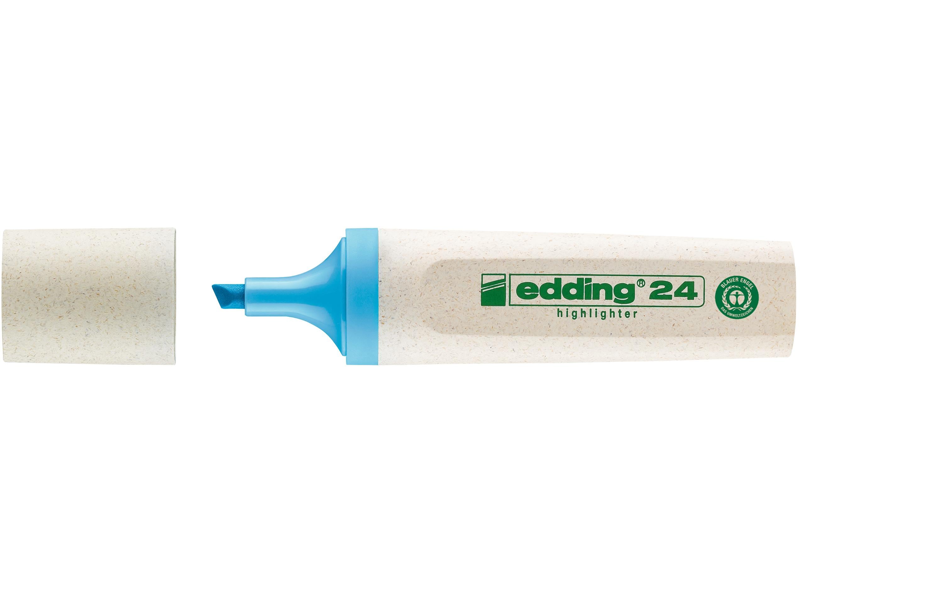 Textmarker 24 EcoLine HellblauUmweltfreundlicher Marker
