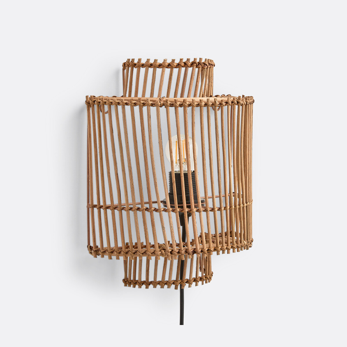 LA REDOUTE INTERIEURS<br>Candeeiro de parede em rattan, Haya