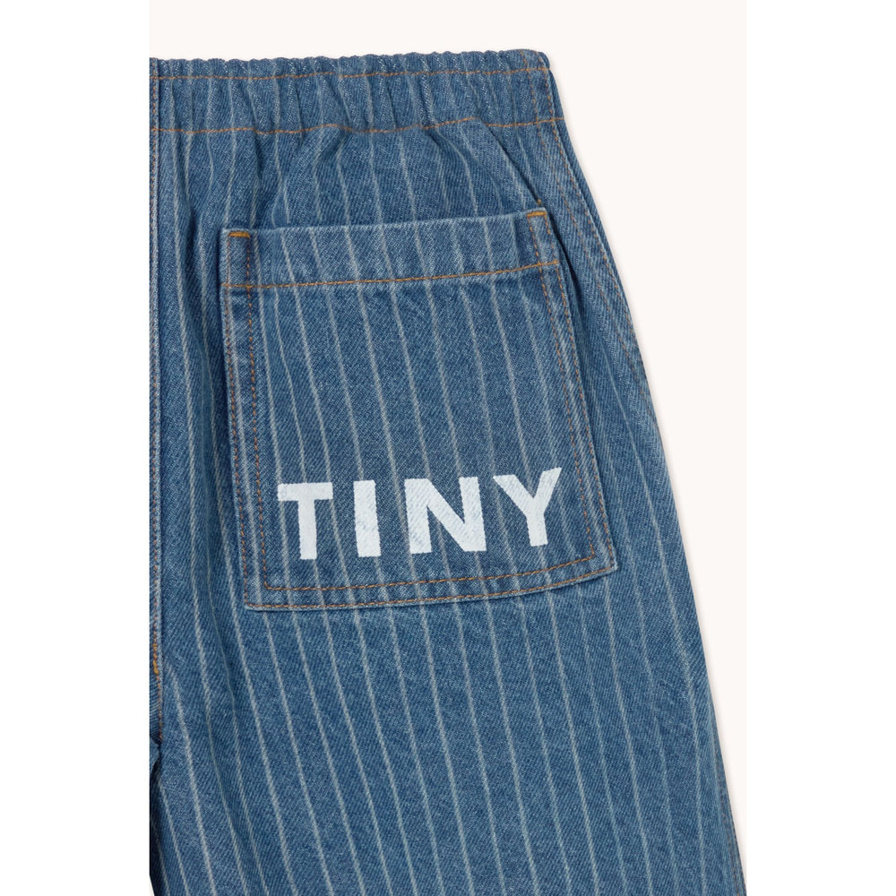 Køb TinyCottons Light Wash Denim Stripes Denim Pant