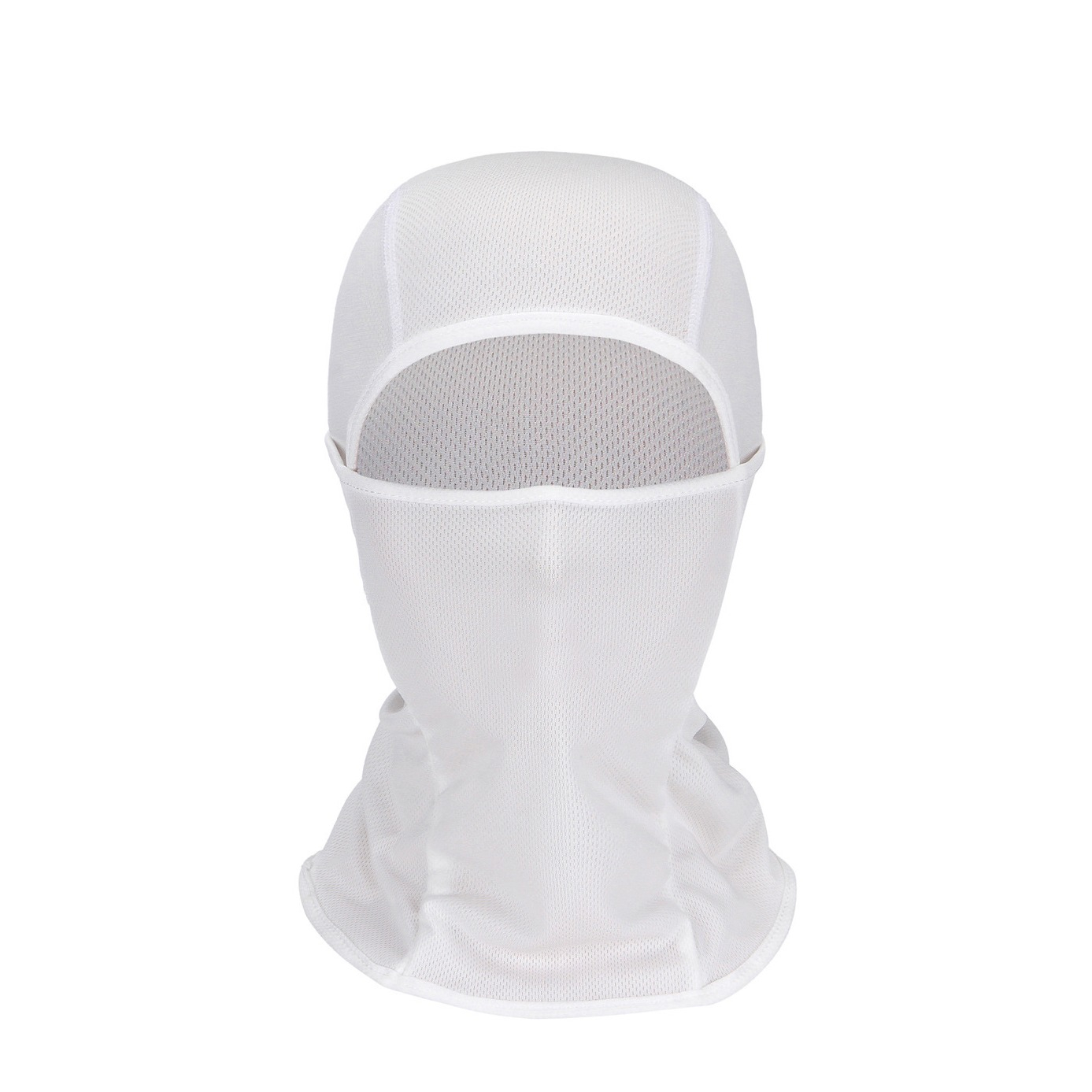 Ski Sturmhaube Motorrad Halstuch Kälte   UV Gesichts Schutzmaske - Weiss