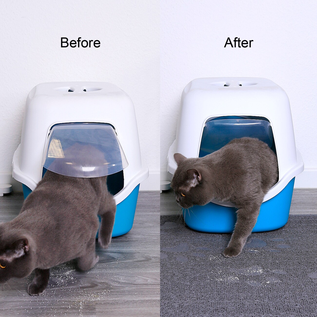 Lionto Vorleger für Katzentoilette S