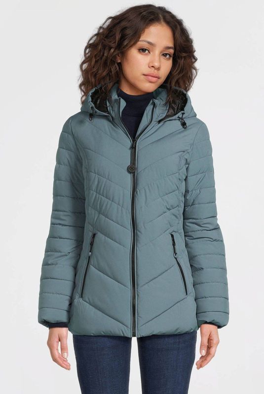 District - KAPRUN - Damesjas - Mineral Blue