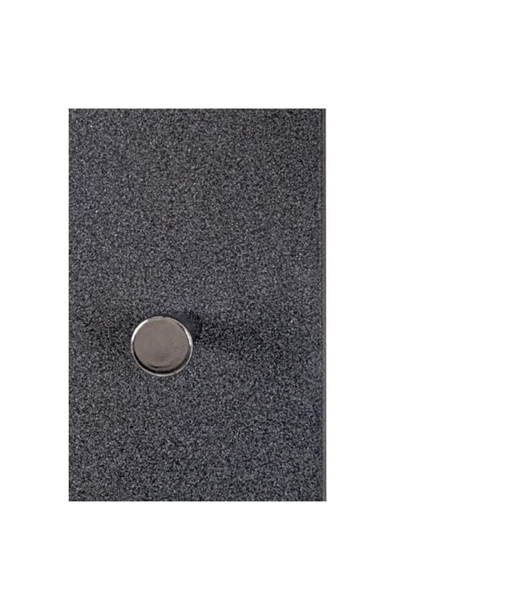 Paris Prix - Patère Murale 7 Crochets Déco granit 80cm Gris