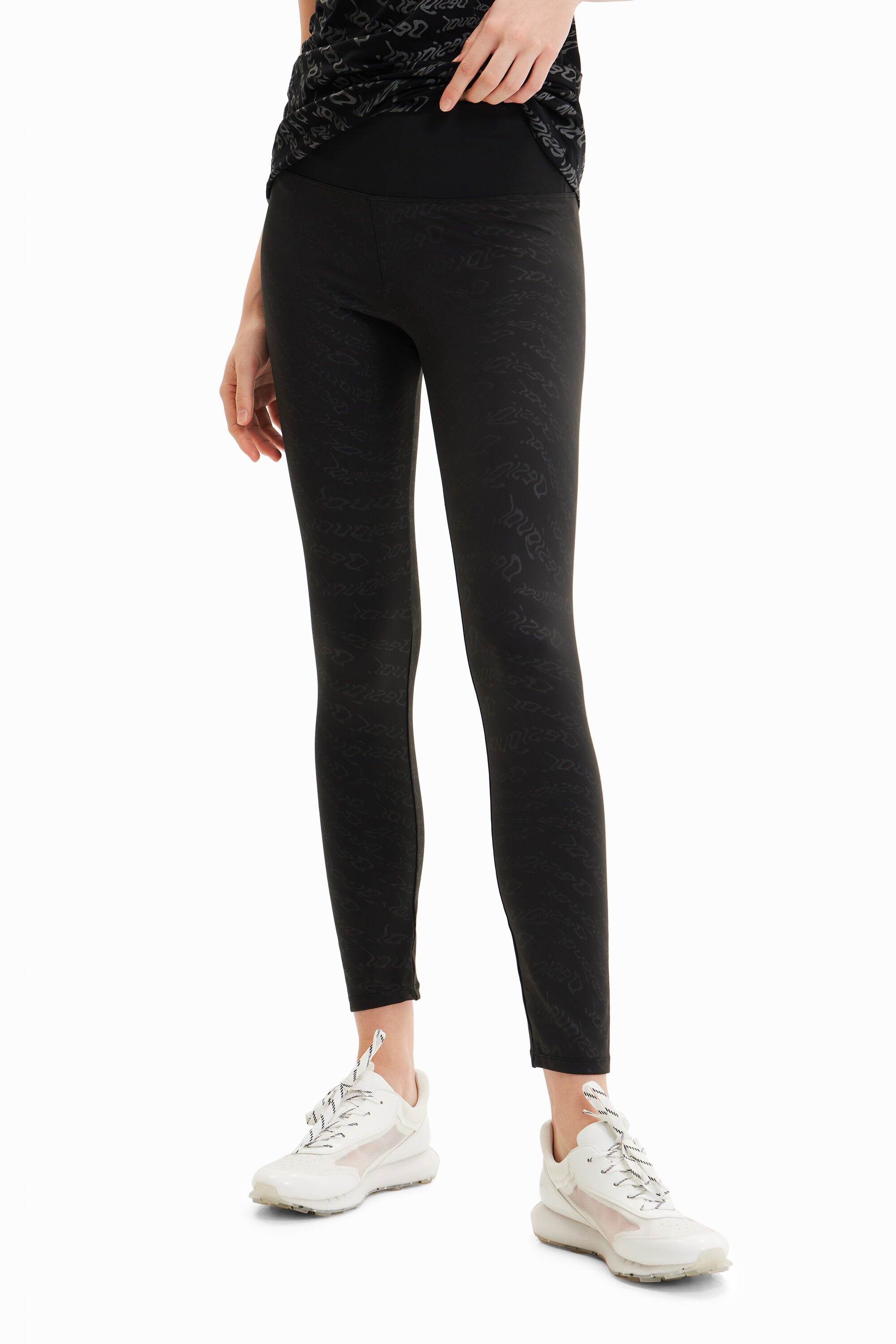 Legging sport logo