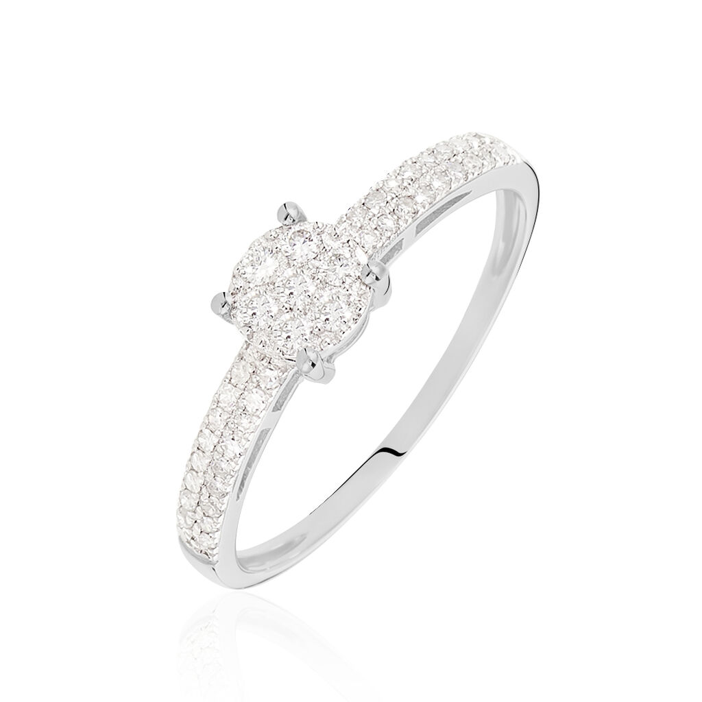 Bague Julia Or Blanc Diamant