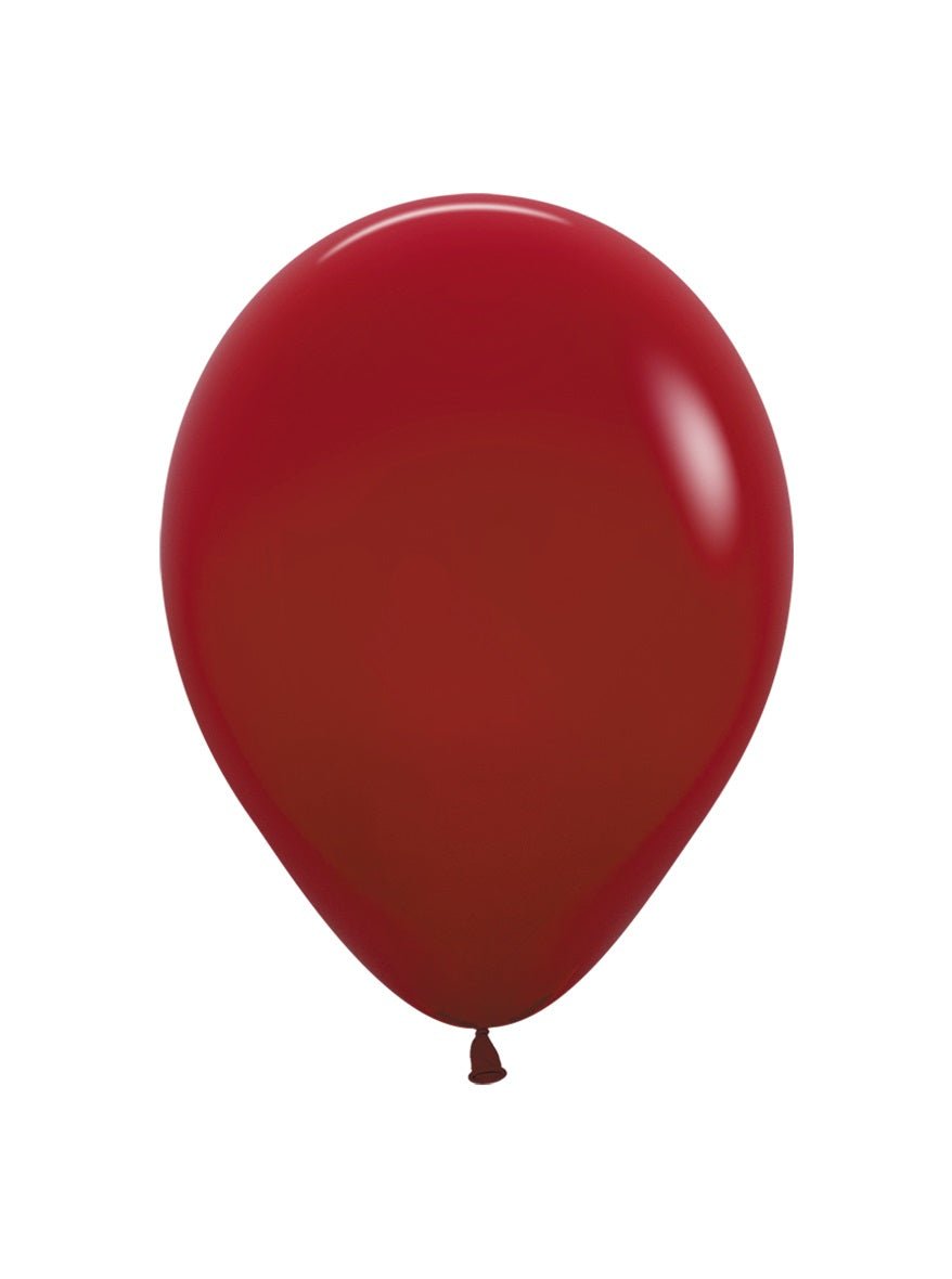 Rode Ballonnen Bordeaux 23cm 100st