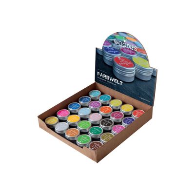 Colop Woodies - 25 tampons encreurs - couleurs assorties