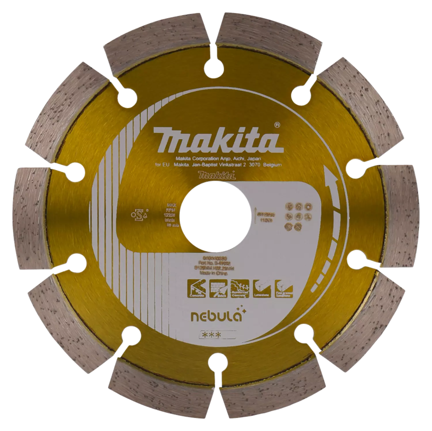 Makita B-53992 Diamantschijf - 125 x 22,23mm - Universeel
