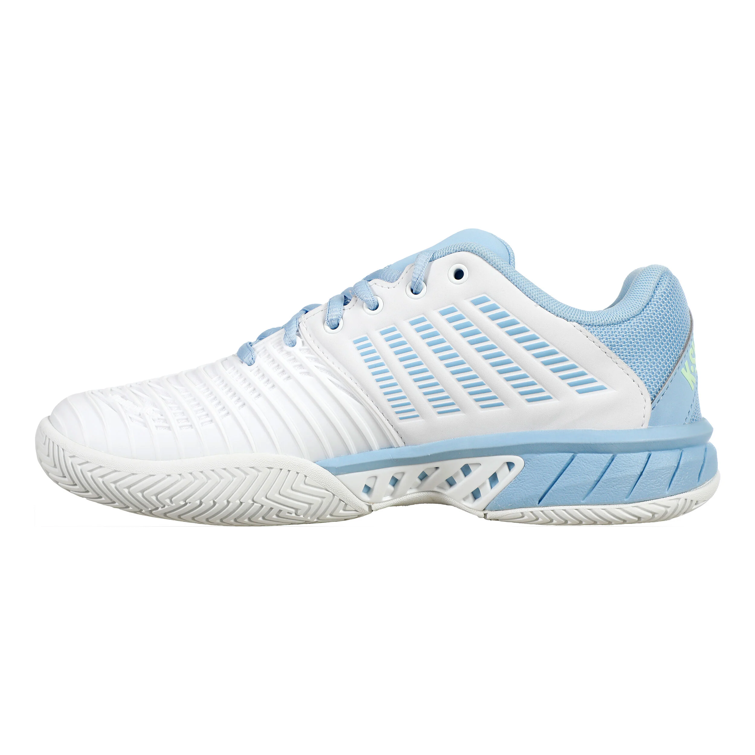 K-Swiss Express Light 3 Chaussures Toutes Surfaces Femmes - Blanc , Bleu Clair