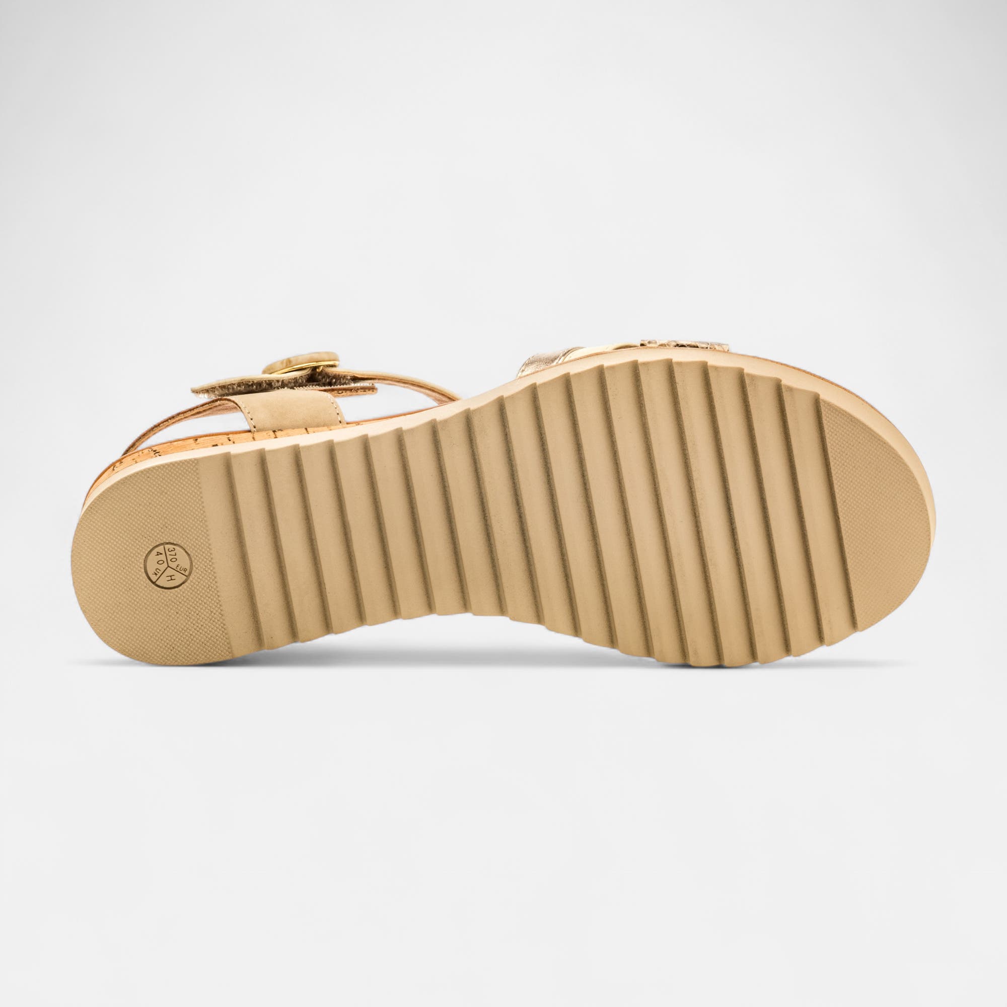 Nu-pieds Femme beige
