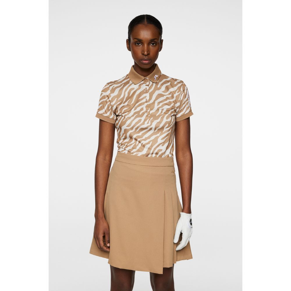 Tour Tech Print Pique Dame Tour Tigers Eye
