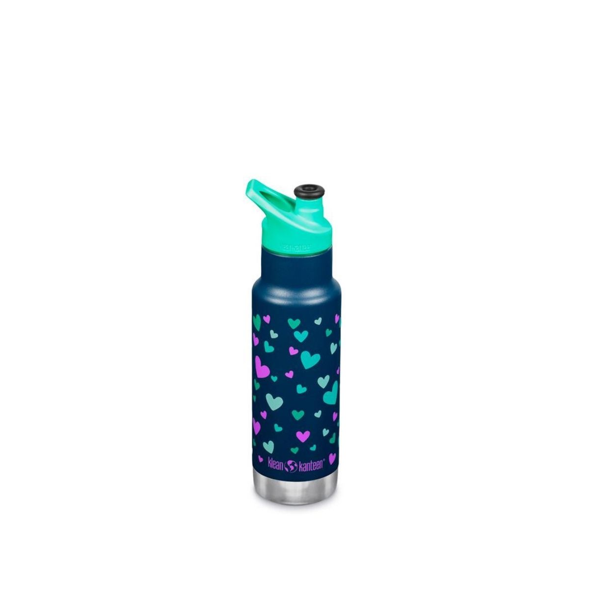 Garrafa Infantil Klean Kanteen Insulated Kid Classic de 355ml com Tampa Esportiva