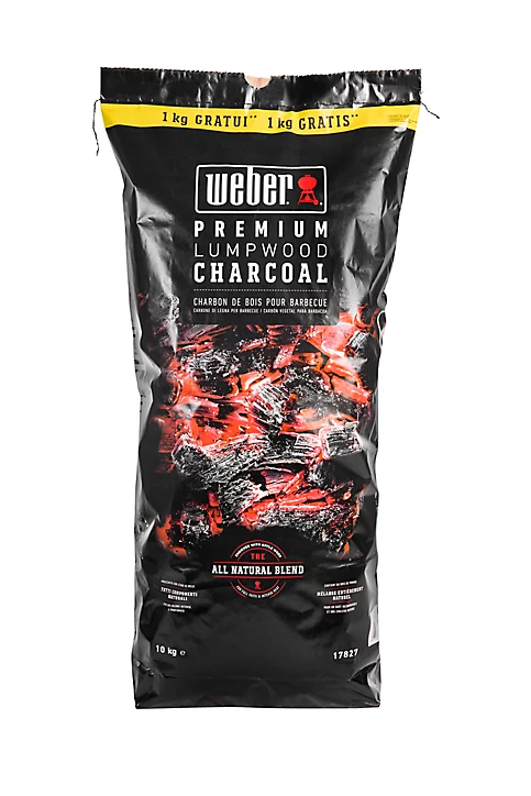Sac de charbon de bois Weber 10kg dont 1kg gratuit