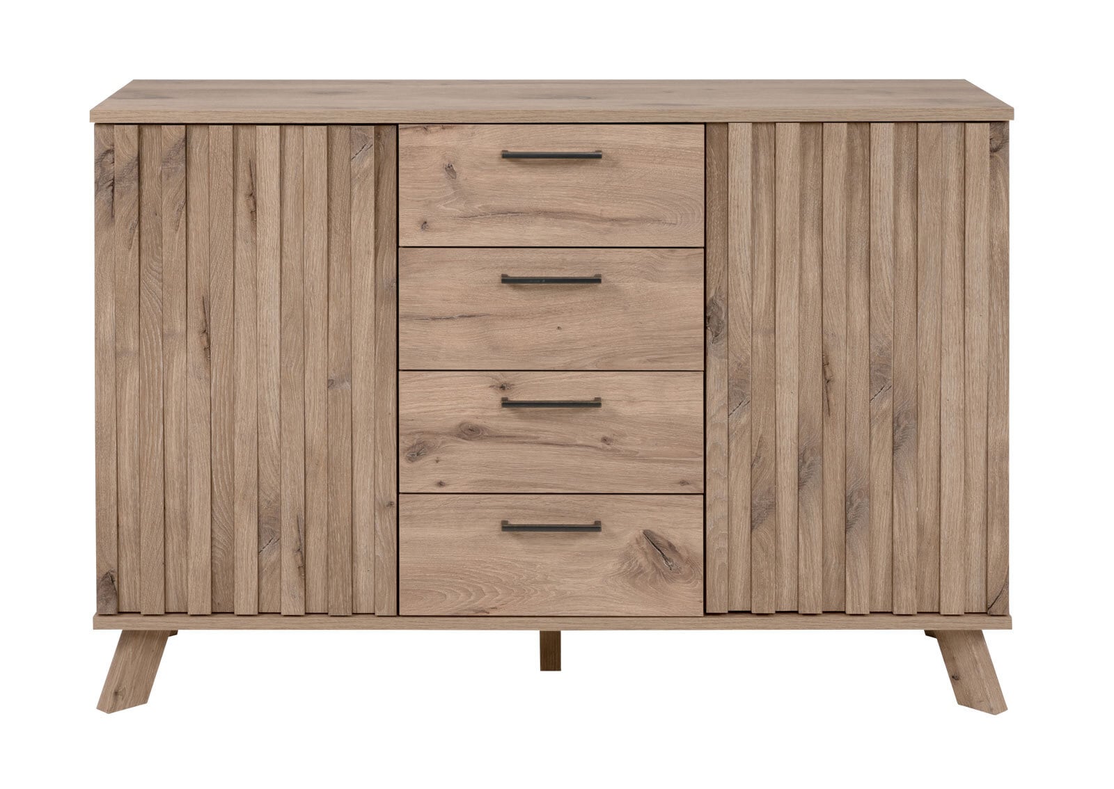 Sideboard WELLINGTON 126,5 x 85 cm Schwedeneiche