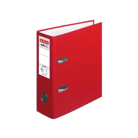 Herlitz Ordner DIN A5, 80 mm breit, rot