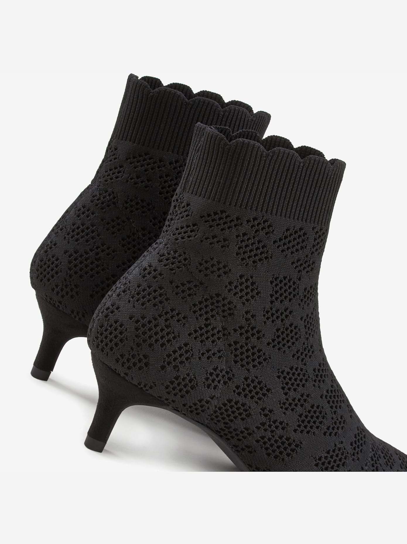 Bottines chaussettes avec talon agréable d'env. 5 cm