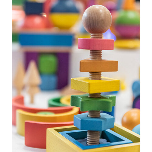 Tickit vormen twister regenboog - 8-delig