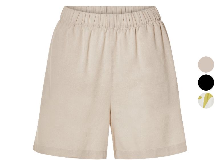 Linnen dames short