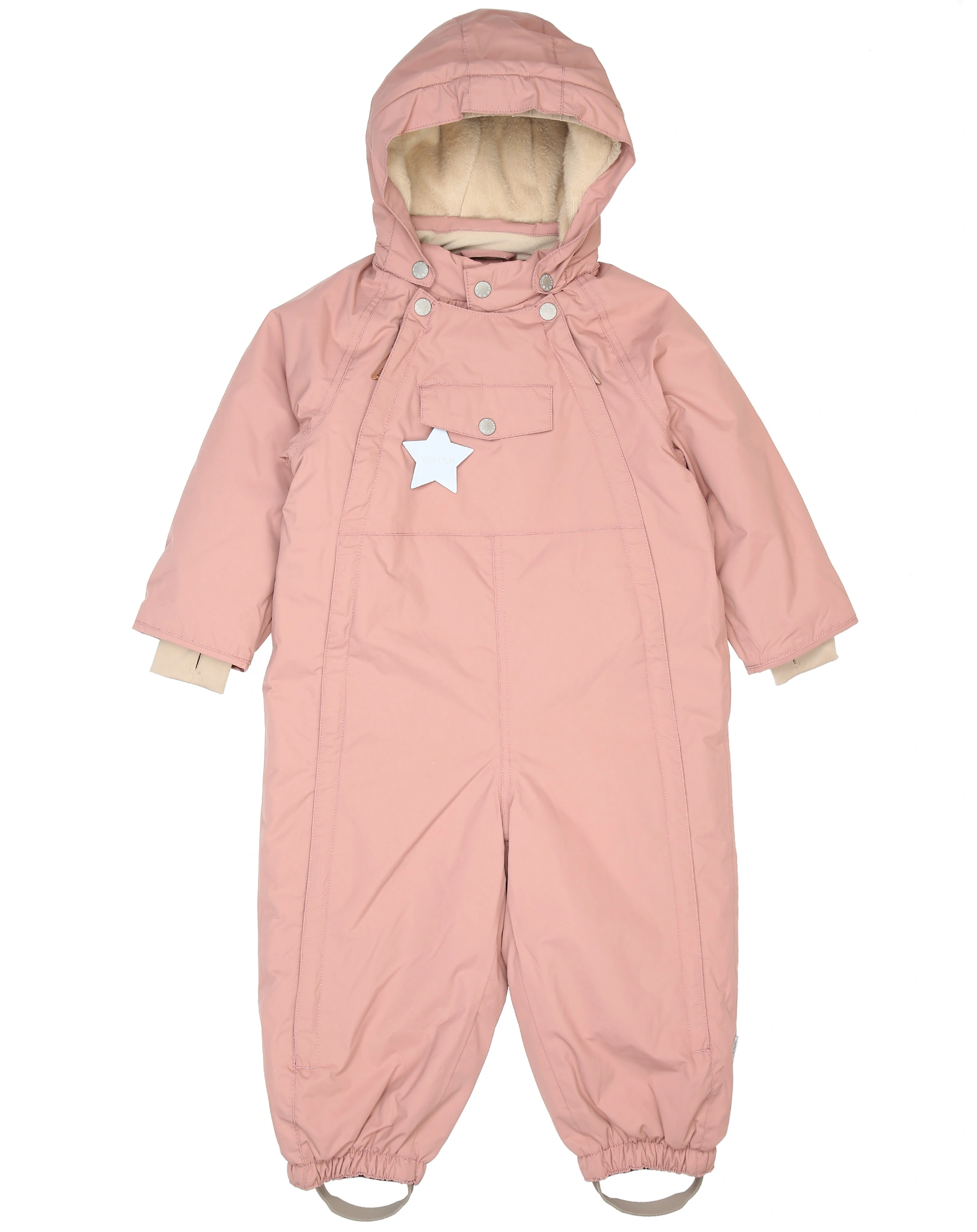 Schneeanzug MATWISTI mit Innenfleece in wood rose