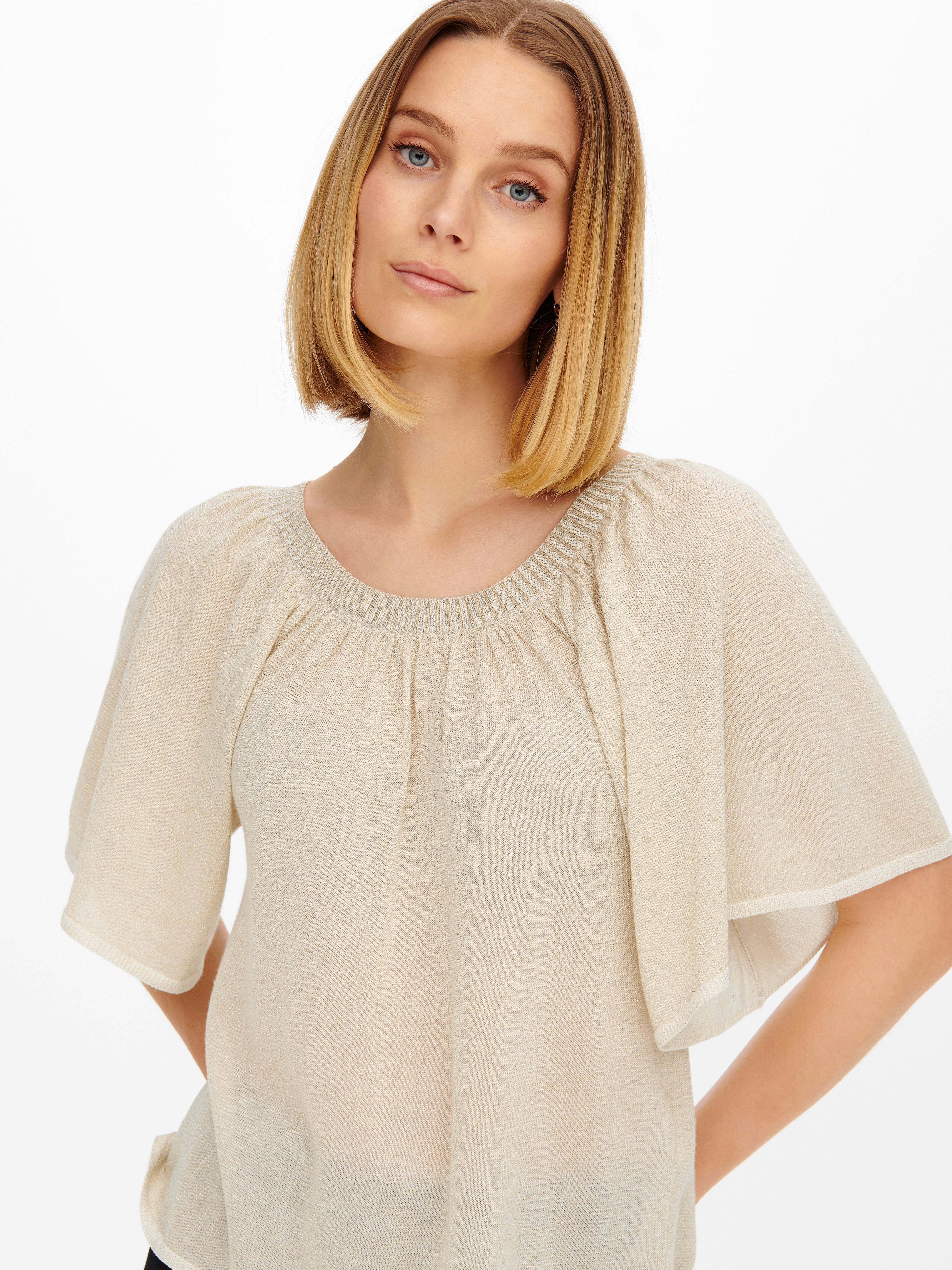 JDYNYNNE Strickpullover Cloud Dancer