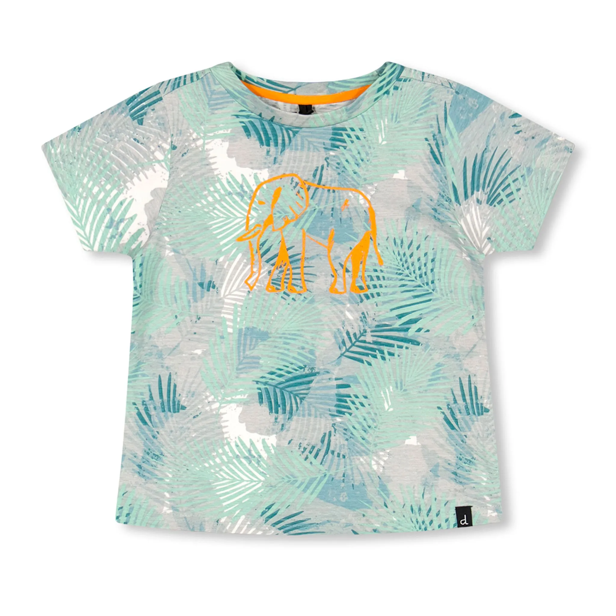 Deux par Deux T-shirt Feuillage Safari 3-6ans