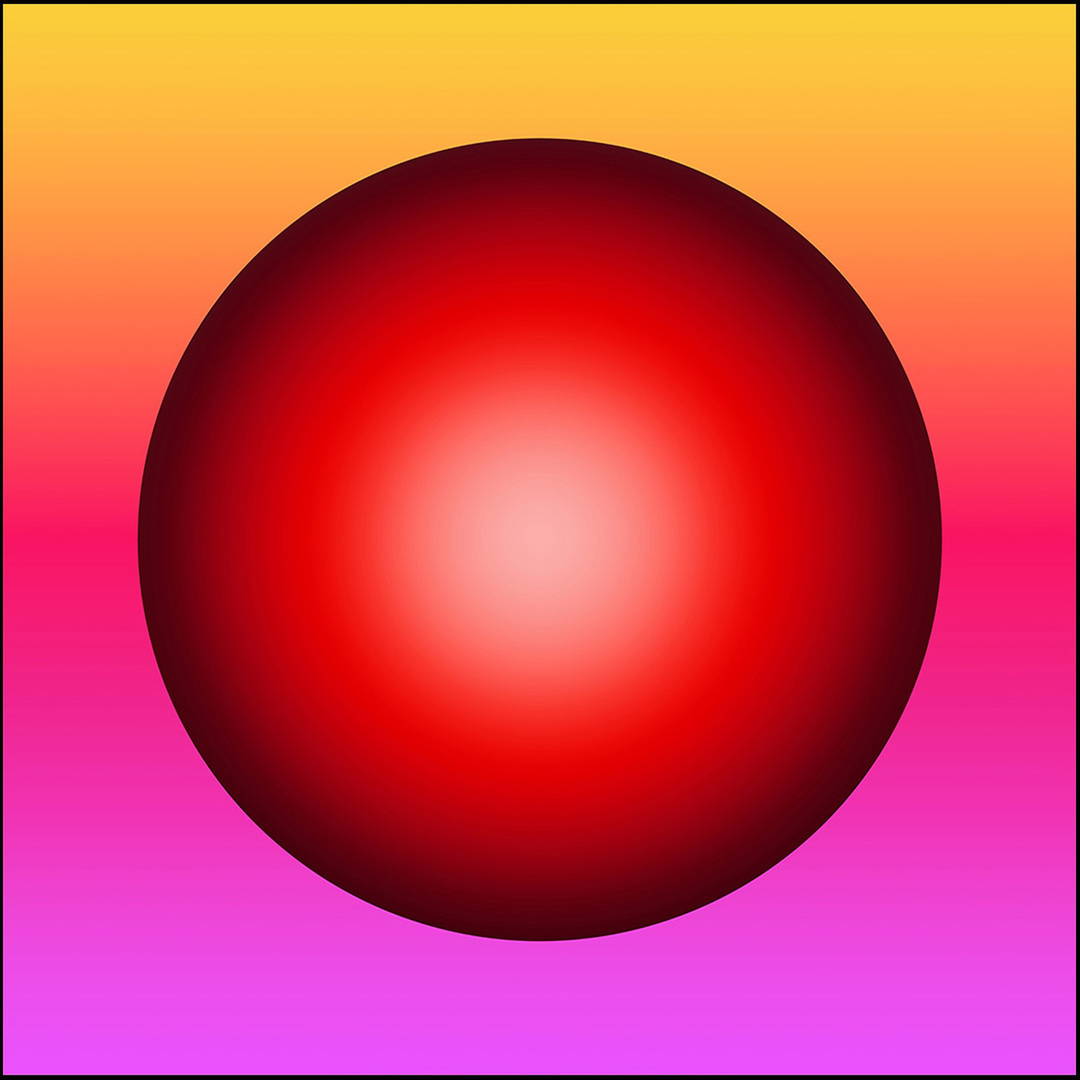 Sphaera Ruby by Beatrice Hug - Limited Edition. Edition of: 100. Signed.