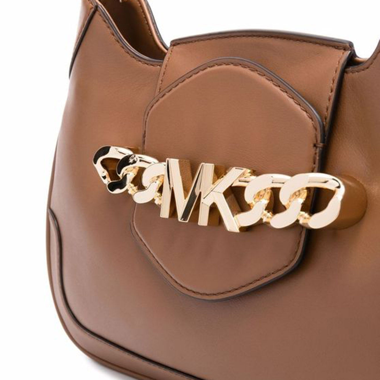 Michael Kors Sac à main en Cuir medium camel - 21/30,5x21,5x6 cm