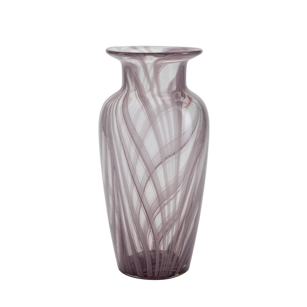 Bahne Interior  Vase, swirl - rosa