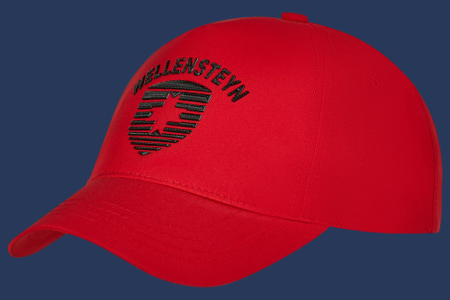 Stripe Cap MoSoDuHiTec, Red/Blackmetal