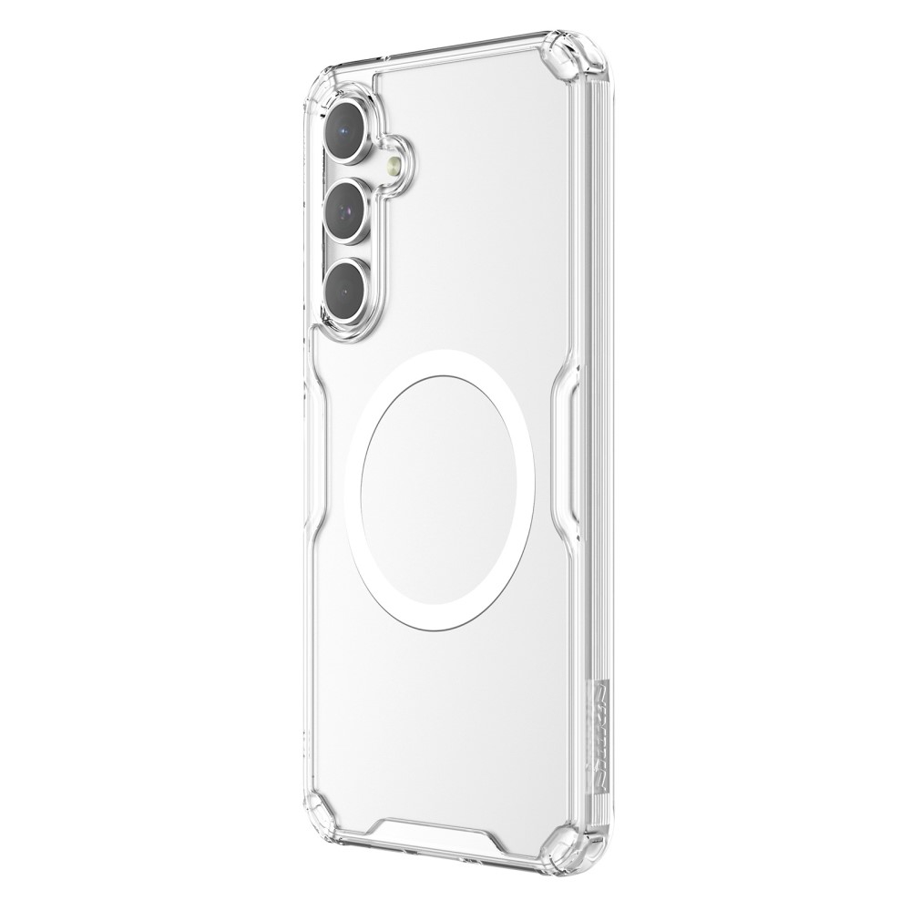 Samsung Galaxy A55 Hybrid Hardcase Schutzhülle MagSafe-Modul - Transparent