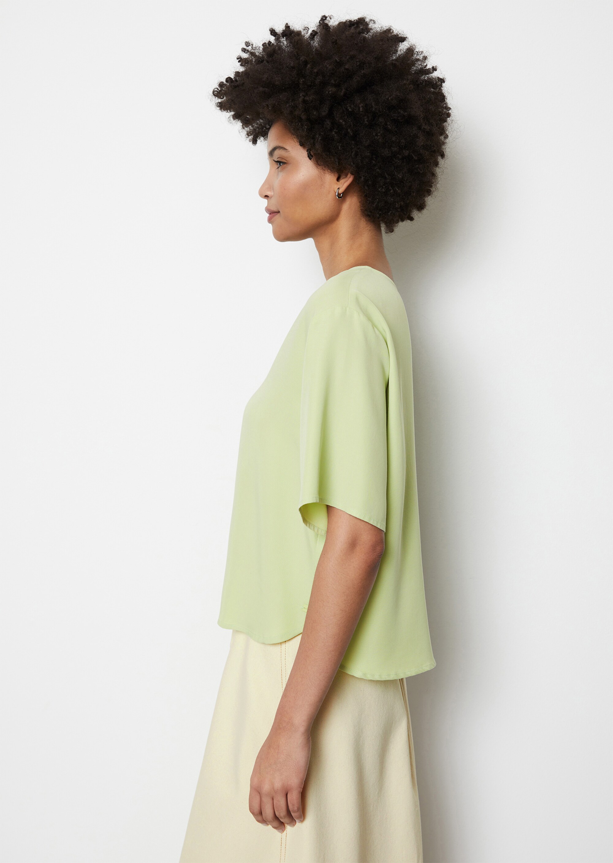 Blusenshirt regularmit Tencel™ Lyocell