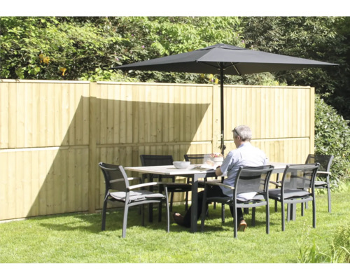 H-post ReduSound voor geluidsisolerende wand 240 x 9 x 9 cm drukgeïmpregneerd